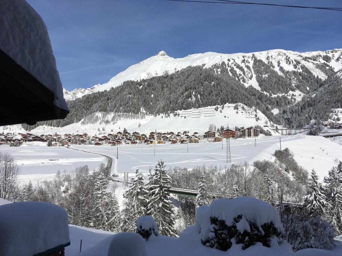 Casa Nacla Sedrun/Surrein Apartman Kültér fotó