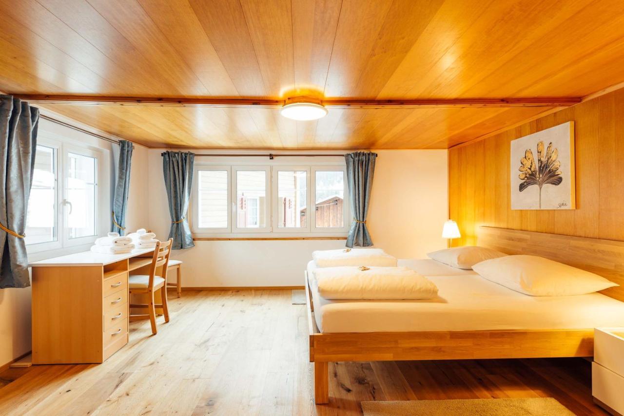 Casa Nacla Sedrun/Surrein Apartman Kültér fotó